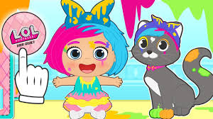 Try out the penguin hexagon fall multiplayer game from the guys of justfall.lol. Bebe Lily Se Disfraza De Lol Doll Surprise Splatters Dibujos Animados Para Ninos En Espanol Youtube