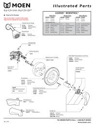 Check spelling or type a new query. Moen Legend Moentrol 3803p Illustrated Parts List Pdf Download Manualslib