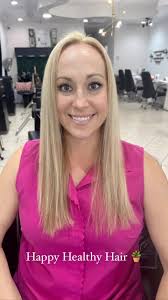 From brassy to sassy ! Hair by Sara Henley . @2squareprofessional used to  create this healthier lighter blonde finish. #bonitasprings  #napleshairstylist #napleshairstylist #bohobeauty