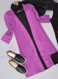 Ceday Yaka Uzun Salas Bayan Ceket Mor Moda Stilleri Giyim Elbise Modelleri