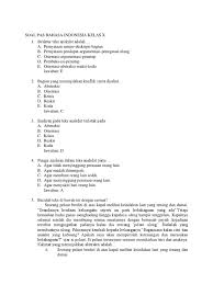 A the source b as source c the source which d because the source 2. Soal B Indo Teks Anekdot Kls 10 Jawabanku Id