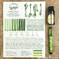 Thinkthursday Robert Oster Lemon Grass Anderson Pens Fountain Pen Ink Fountain Pens Calligraphy