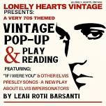 Elvis Play Reading & Vintage Pop-Up