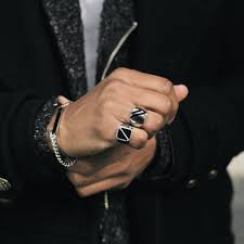 The latest men's fashion including the best basics, classics, stylish eveningwear and casual street uniform inspired colours, details, materials and silhouettes are really fashionable at the moment. Men S Fashion Jewelry Fashion Stainless Steel Signet Rings Etsy