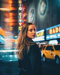 Pink Girl Dreams No One Can Change You Night Photography Portrait Neon Photography Night Time Photography