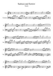Sadness And Sorrow Musescore Sorrow Violin Music Sheet Music