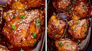 Searing the chicken thighs may seem like an annoying step, but trust us, it's worth it. Slow Cooker Mongolian Chicken Dinner Then Dessert