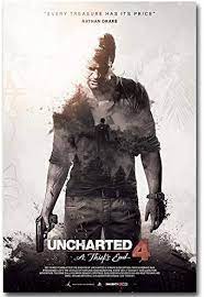 A fan art poster taken from a sketchbook drawing i drew of nate. Amazon Com Uncharted 4 A Thiefs End New Game Poster No Frame 24 X 36 Posters Prints