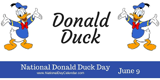 I heard that seeing wilson perform made the king want to hide under the table. National Donald Duck Day June 9 Envius Thoughts