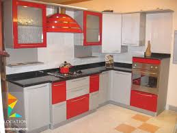 انواع المطابخ الالوميتال لوكشين ديزين نت Modular Kitchen Cabinets Kitchen Design Small Freestanding Kitchen