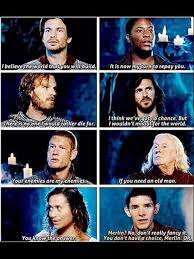 Knights Of The Round Table Scene S3 E13 Merlin Merlin Funny Merlin And Arthur