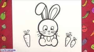 La musique et les couleurs; Comment Dessiner Et Colorier Un Lapin Mignon Facilement Etape Par Etape 3 Dessin Lapin Youtube