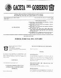 GACETA DEL GOBIERNO'