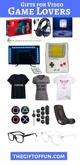 Gift Ideas For Video Game Lovers In 2020 Game Lovers Video Games Gift Gamer