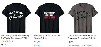 Find this pin and more on best seller t shirts by diane graphic tees. Trending On Amazon I M Vaccinated Merch