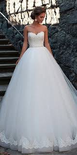 Amazing Tulle Sweetheart Neckline Ball Gown Wedding Dresses With Lace Appliques Milla Nova Wedding Dresses Princess Wedding Dresses Wedding Dresses