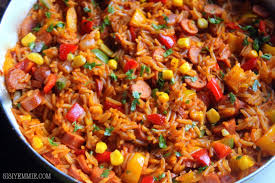 No Tomatoes Make Jambalaya Jollof Rice Nigerian Food Jollof Rice Jambalaya
