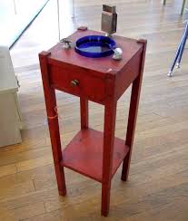 Petite Antique Ashtray Stand 25 Tall Isn T It Great Cigar Lounge Decor Modern Vintage Furniture Vintage Furniture