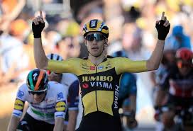 Belgium's wout van aert rode clear of the field on mont ventoux, holding his position to win stage 11 by more than a minute.( belgian rider wout van aert won stage 11 of the tour de france by more. Wout Van Aert Sprint Naar Tweede Etappezege Jumbo Visma Op Rij Nrc