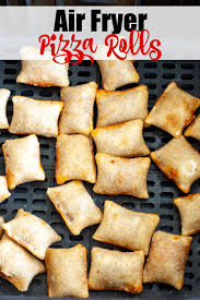 How To Make Air Fryer Pizza Rolls In 2020 Easy Delicious Recipes Fast Snack Hot Snacks