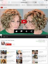 Short Curly Bob Diy Hair Tutorial Curly Hair Styles Short Curly Hair