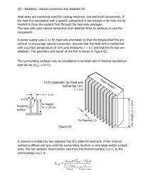 q3 radiation, natural convection and
