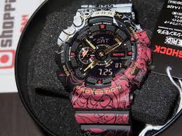 Luffy, a youth who dreams of finding the one piece, a grand treasure. G Shock X One Piece Collab 2020 Ga 110jop 1a4jr Ga 110jop 1a4er