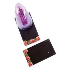 A while back i wrote a post called how to make an earring display. Earring Card Paper Punch For Post Fishhook Earrings Jewellery Display Car