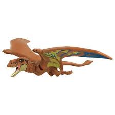 They were larger than its real life counterpart, probably to make them more visible in the large aviary for visitors. Ania Jurassic World Dimorphodon Animal Figure Hobbysearch Toy Store