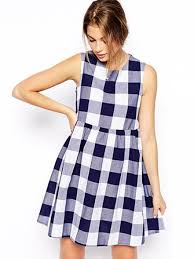 Asos Black And White Gingham Dress Striped Paddle Brush Asos Petite Dresses Petite Dresses Dresses
