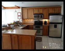 Shaker Style Door On This Project We Reused The Existing Countertop And Replaced All The Cabinetry We Had To Shaker Style Doors Kitchen Projects Countertops