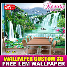 Kumpulan gambar air terjun tercantik di dunia wallpaper sumber : Wallpaper Custom Pemandangan Alam Air Terjun Murah Shopee Indonesia