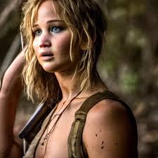promo photos for Jennifer Lawrence as Jane Rambo a