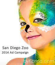 San Diego Zoo Face Paint Parrot Girl Face Professional Face Paint Kids Face Paint