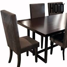 We have a selection of dining chairs to mix and match to go with the various glass dining tables we offer. Dark Oak Dining Table And 6 Chairs Off 65