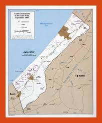 On 27 december 2008, israel launched the gaza war , consisting of airstrikes and ground incursions against targets in the gaza strip, with the stated aim of stopping the rocket fire 13 from and arms smuggling. Map Of Israeli Settlements In The Gaza Strip 1985 Maps Of Gaza Strip Maps Of Asia Gif Map Maps Of The World In Gif Format Maps Of The Whole World
