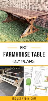 Farmhouse Trestle Table Plans In 2020 Diy Farmhouse Table Build A Farmhouse Table Farmhouse Diy Projects