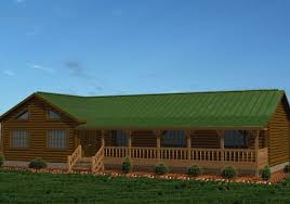 Single Story Log Homes Floor Plans Kits Battle Creek Log Homes