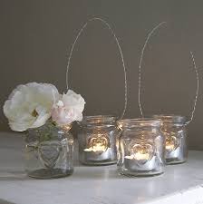 Eastland hanging mercury votive holder set of 48. Heart Glass Hanging Tealight Holder By Clem Co Notonthehighstreet Com