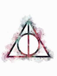 Ink Well Harry Potter Deathly Hallows Watercolor Ii Harry Potter Painting Harry Potter Drawings Harry Potter Wallpaper