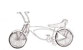 Online coloring > motorcycles dirtbike. Lowrider Bike By Btrinidad On Deviantart