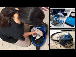 You can wash it under cold running water without detergent. Vacuum Cleaner Filters At Best Price In India