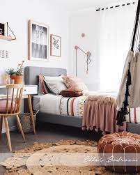 The tufted headboard helps elevate this teen bedroom and make it feel more polished. Ella S Teenage Bedroom Makeover Oh Eight Oh Nine