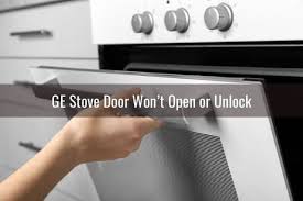 Slide out the bottom drawer and look under the oven for the springs between the oven and the door. Ge Stove Door Won T Close Open Or Unlock Ready To Diy