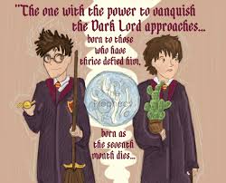 But voldemort himself chose which of them would be the prophesied boy by coming to attack harry fourteen years ago. The Prophecy Harry Vs Neville By Slantedfish On Deviantart