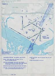 1951 Idlewild Airport Approach Plate Chart