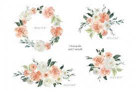 Pink Coral White Watercolor Flowers Png Clipart 227285 Illustrations Design Bundles Watercolor Flowers Coral Watercolor Pink And White Flowers