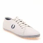Fred Perry Fred Perry Kingston Leather Plimsolls at ASOS