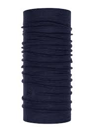 midweight merino tube scarf melange for adults nightblue