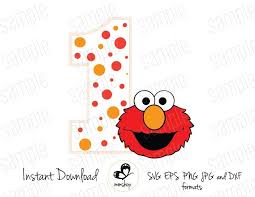 One Colors Dots Elmo Sesame Street Instant Download Svg Files De Mmshopstudio En Etsy Elmo Elmo Sesame Street Sesame Street